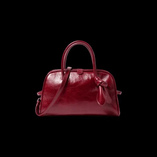 Jacquemus Le Petit Turismo 'Burgundy'