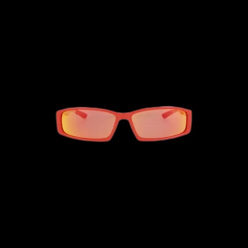 Balenciaga Square Frame Acetate Sunglasses 'Red'