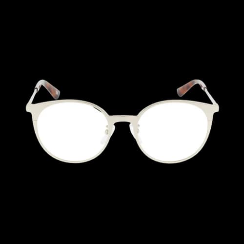 Balenciaga Round-Frame Metal Optical Frames Gold Gold Transparent (BB0084O-30008407-002)