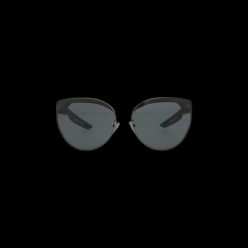 Balenciaga Cat Eye Frame Sunglasses 'Silver'