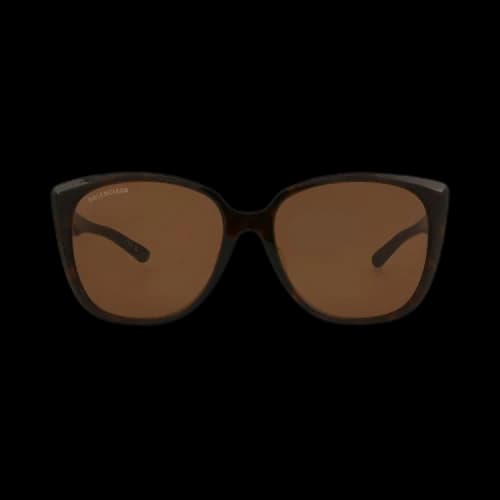 Balenciaga Square Sunglasses 'Havana/Brown'