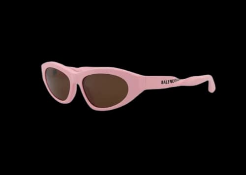 Balenciaga Cat Eye Sunglasses Pink/Brown (BB0207S-30011968-004)