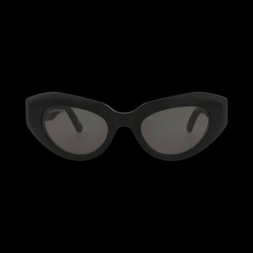 Balenciaga Cat Eye Sunglasses 'Black/Grey'