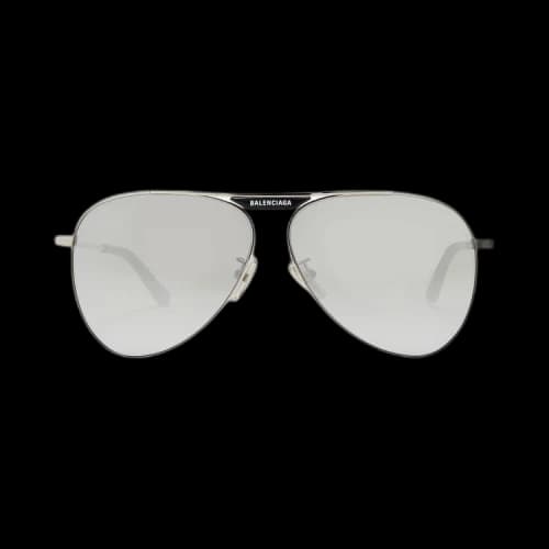 Balenciaga Aviator Sunglasses 'Silver'