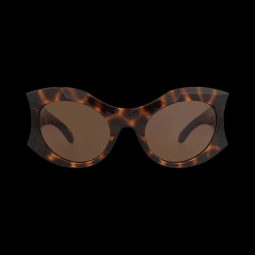 Balenciaga Cat Eye-Frame Bio Injection Sunglasses Havana Havana Brown (BB0256S-30013971-002)