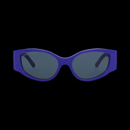 Balenciaga Cat Eye-Frame Recycled Acetate Sunglasses Blue Blue Blue (BB0258S-30013963-010)