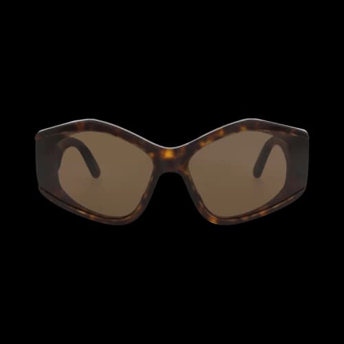 Balenciaga Cat Eye-Frame Recycled Acetate Sunglasses Havana Havana Brown (BB0302S-30014520-002)