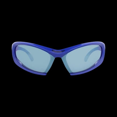 Balenciaga Shield-Frame Bio Injection Sunglasses Blue Blue Blue (BB0318S-30014883-002)