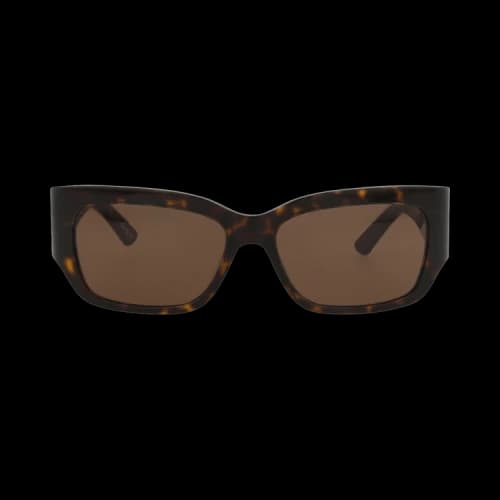 Balenciaga Square-Frame Recycled Acetate Sunglasses Havana Havana Brown (BB0331SK-30014917-002)