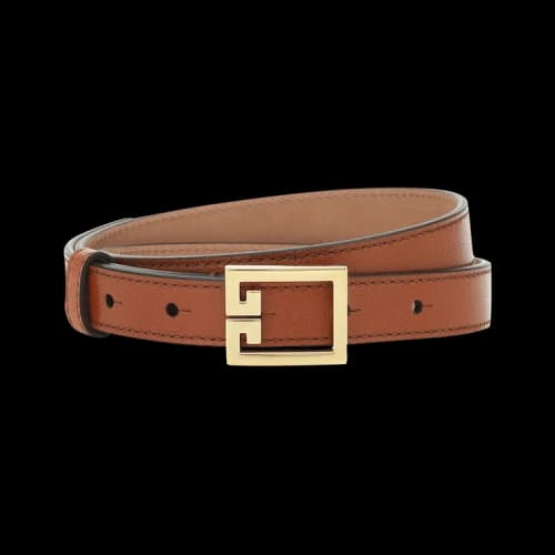 Givenchy GV3 Thin Belt 'Chestnut'