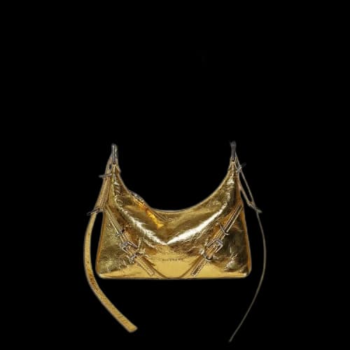Givenchy Voyou Mini Leather Shoulder Bag 'Golden'