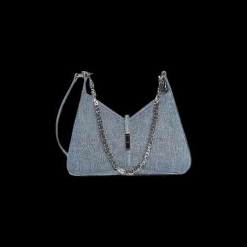 Givenchy Cut-Out Zipper Small Shoulder Bag 'Medium Blue'