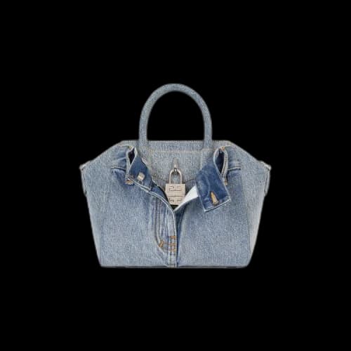 Givenchy Antigona Lock Boyfriend Mini Bag 'Medium Blue'