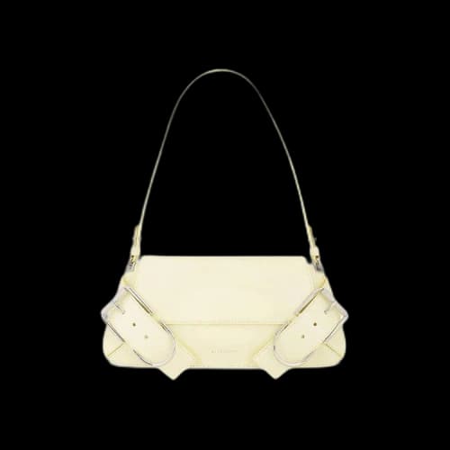 Givenchy Voyou Shoulder Flap Bag 'Soft Yellow'