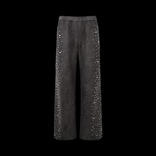 Birth Of Royal Child Cashew Pants Black