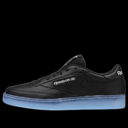 Reebok Club C 85 Ice Black Skate Shoes