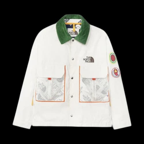 Brain Dead x The North Face 76 Oversized Mountain Chore Coat 'Vintage White'