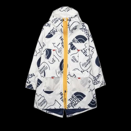 Brain Dead x The North Face 76 Oversized Mountain Parka 'Vintage White'