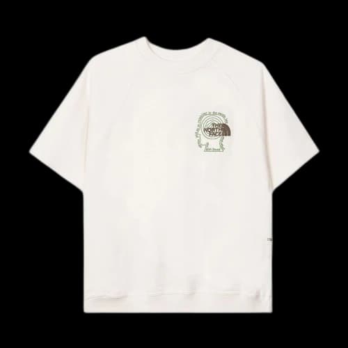 Brain Dead x The North Face Short-Sleeve Climber Crewneck Sweater 'Vintage White'
