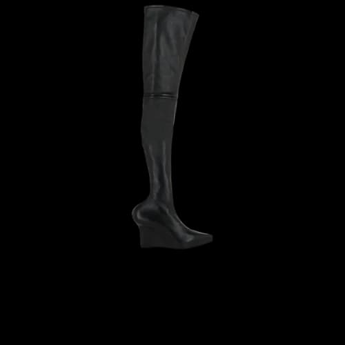 Givenchy Show Stretch-Leather Over-The-Knee Boots Black (Women's)