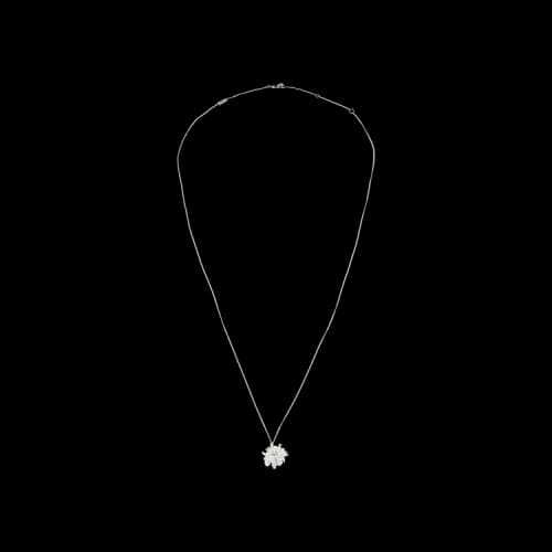 Givenchy Daisy Pendant Necklace 'White'