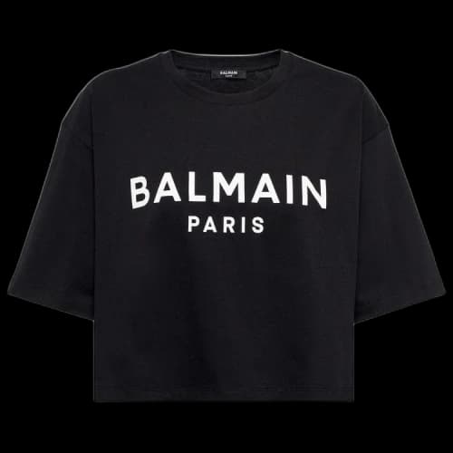 Balmain Logo T-Shirt 'Black'