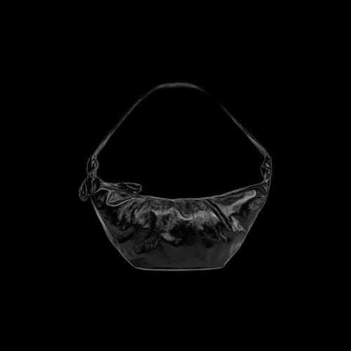 Lemaire Large Croissant Bag 'Black'