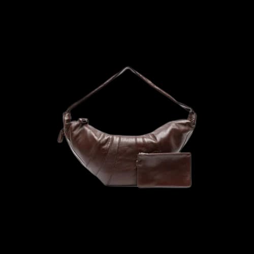 Lemaire Large Croissant Bag 'Roasted Pecan'