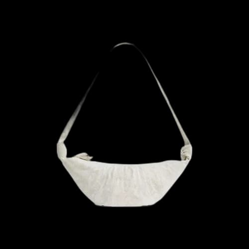 Lemaire Medium Croissant Bag 'Acid Snow Pelican'