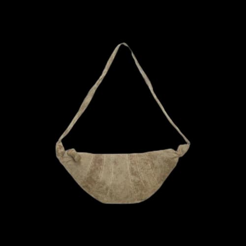 Lemaire Medium Croissant Bag 'Acid Snow Bronze'