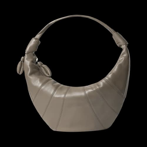 Lemaire Fortune Croissant Bag 'Dark Khaki'
