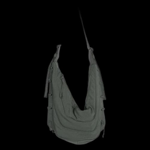 Lemaire Medium Soft Game Bag 'Asphalt'