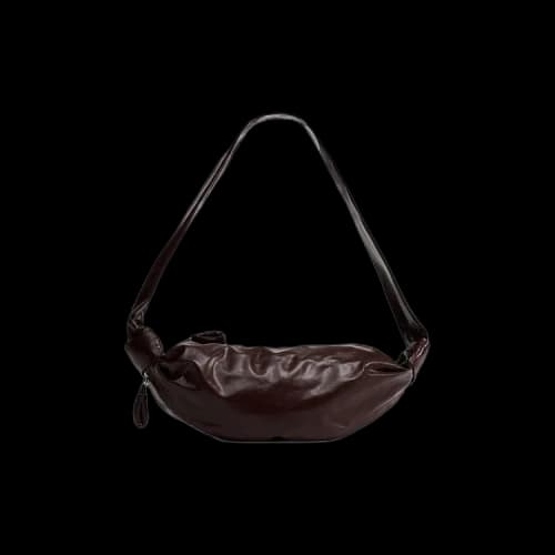 Lemaire Small Soft Croissant Bag 'Roasted Pecan'