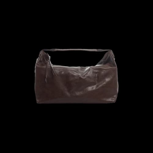 Lemaire Berlingot Hobo Bag 'Espresso'