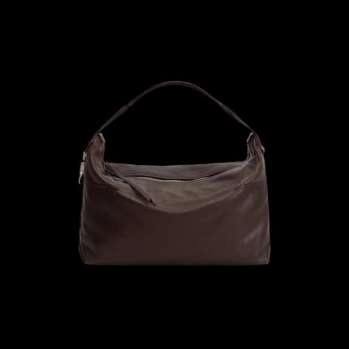 Lemaire Berlingot Hobo Bag 'Espresso'