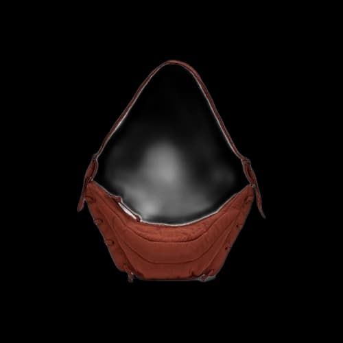 Lemaire Small Soft Game Bag 'Cherry Mahogany'