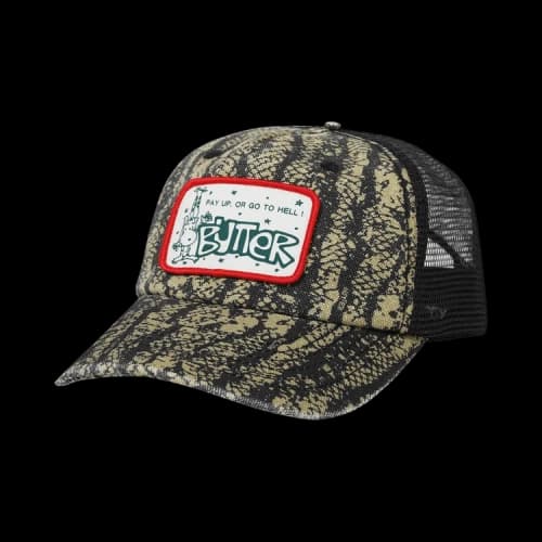 Butter Goods Pay Up Trucker Cap 'Lowland Camo'