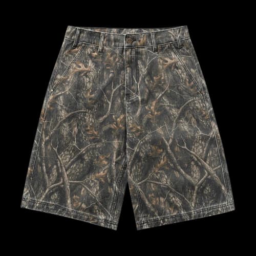 Butter Goods Work Shorts 'Forest Camo'