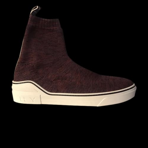 Givenchy George V Sock High 'Burgundy'