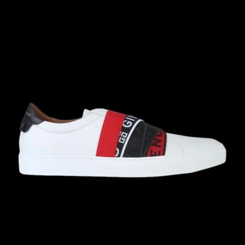 Givenchy 4G Webbing Strap Low 'White Red Black'