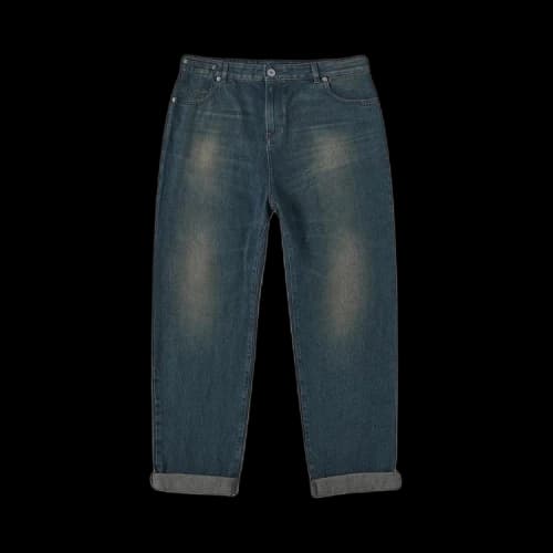 Balmain Vintage Straight Leg Jeans 'Navy'