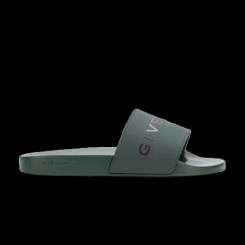 Givenchy Logo Slide 'Bottle Green'