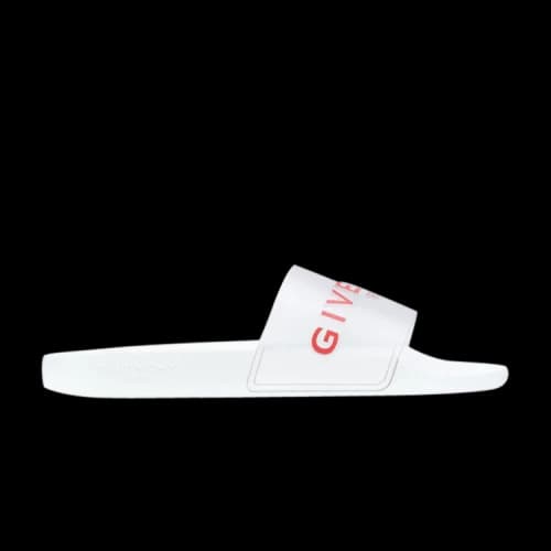 Givenchy Clear Logo Slide 'Translucent - White Red'