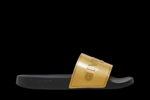 Givenchy Logo Slide 'Metallic Golden'