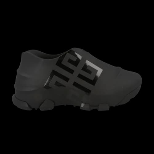 Givenchy Monumental Mallow Low '4G Logo - Black'