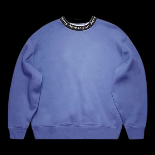 Acne Studios Logo Jacquard Sweatshirt 'Dusty Purple'
