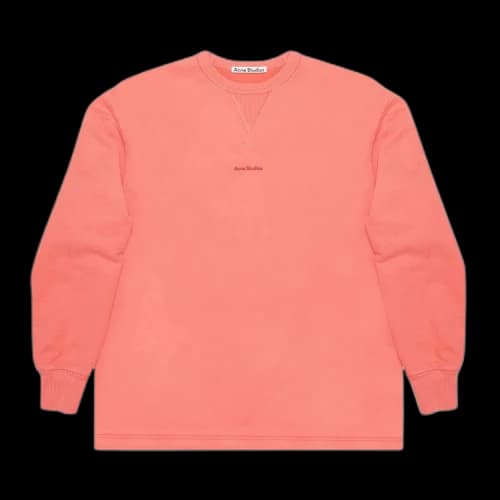 Acne Studios Crewneck Sweatshirt 'Salmon Pink'