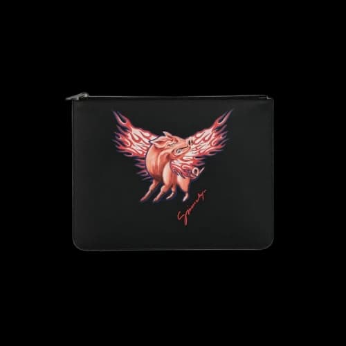 Givenchy Zodiac Pig Graphic Pouch 'Multicolor'