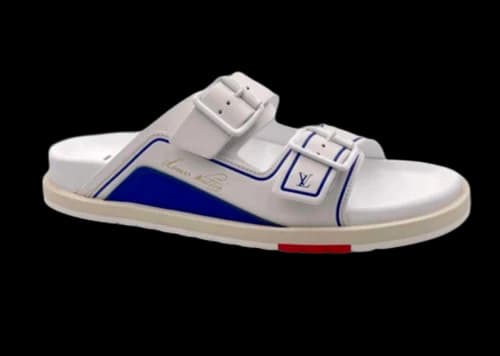 Louis Vuitton x NBA Trainer Mule White