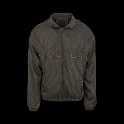 Givenchy Garment Dye Embroidered Jacket 'Military Green'
